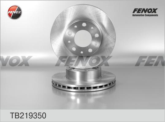 Fenox TB219350 - Disque de frein cwaw.fr