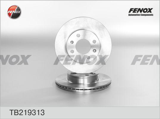 Fenox TB219313 - Disque de frein cwaw.fr