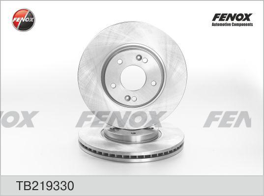 Fenox TB219330 - Disque de frein cwaw.fr