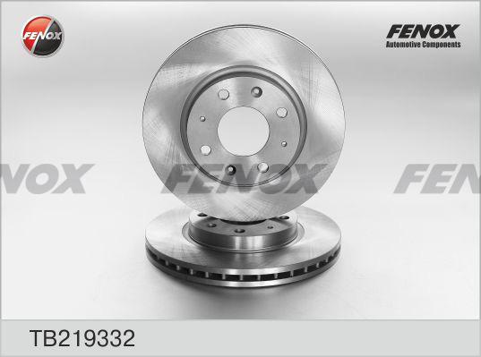 Fenox TB219332 - Disque de frein cwaw.fr