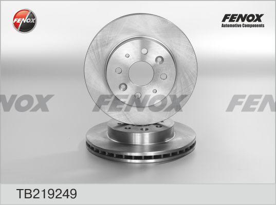 Fenox TB219249 - Disque de frein cwaw.fr