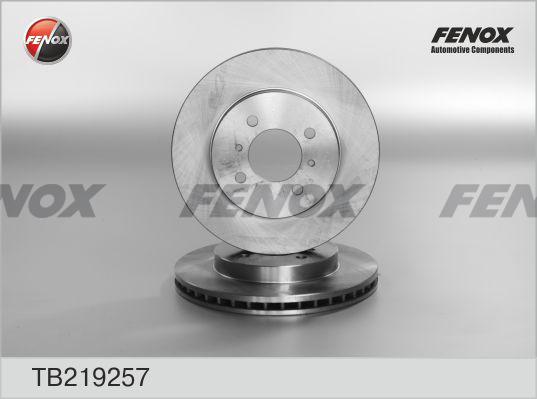 Fenox TB219257 - Disque de frein cwaw.fr