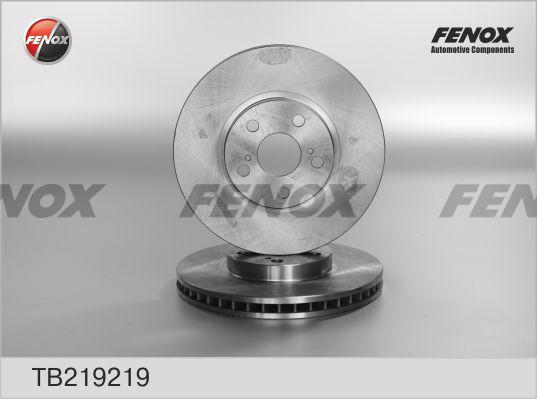 Fenox TB219219 - Disque de frein cwaw.fr