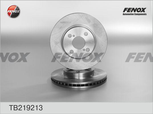 Fenox TB219213 - Disque de frein cwaw.fr