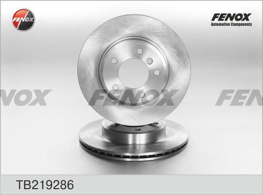 Fenox TB219286 - Disque de frein cwaw.fr