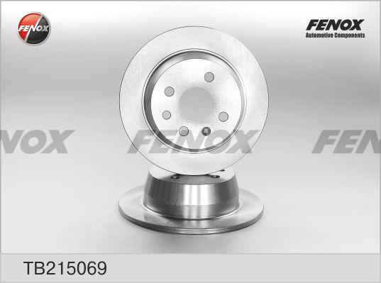 Fenox TB215069 - Disque de frein cwaw.fr