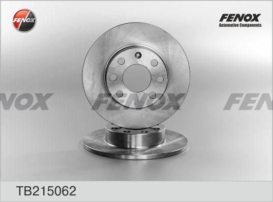 Fenox TB215062 - Disque de frein cwaw.fr