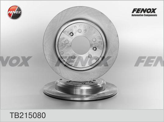 Fenox TB215080 - Disque de frein cwaw.fr