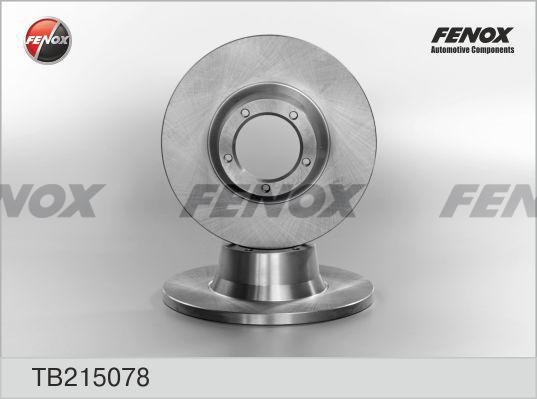 Fenox TB215078 - Disque de frein cwaw.fr