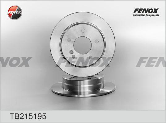 Fenox TB215195 - Disque de frein cwaw.fr