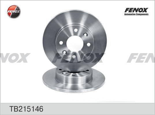 Fenox TB215146 - Disque de frein cwaw.fr