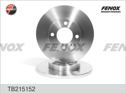 Fenox TB215152 - Disque de frein cwaw.fr