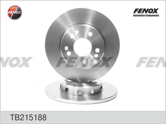 Fenox TB215188 - Disque de frein cwaw.fr