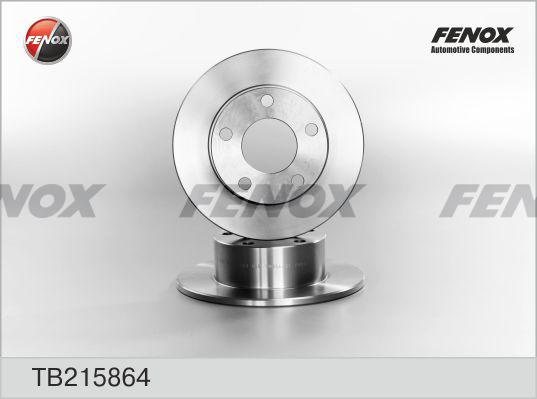 Fenox TB215864 - Disque de frein cwaw.fr