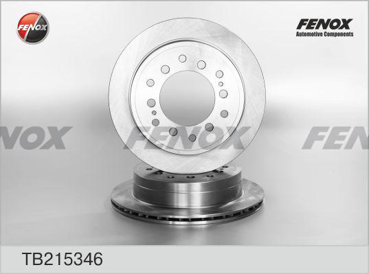 Fenox TB215346 - Disque de frein cwaw.fr