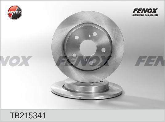 Fenox TB215341 - Disque de frein cwaw.fr