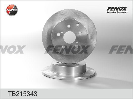 Fenox TB215343 - Disque de frein cwaw.fr