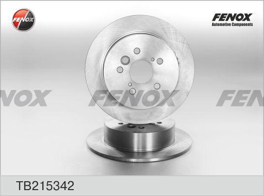 Fenox TB215342 - Disque de frein cwaw.fr