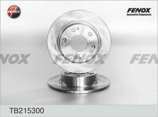 Fenox TB215300 - Disque de frein cwaw.fr