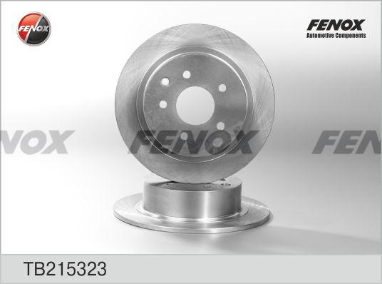 Fenox TB215323 - Disque de frein cwaw.fr