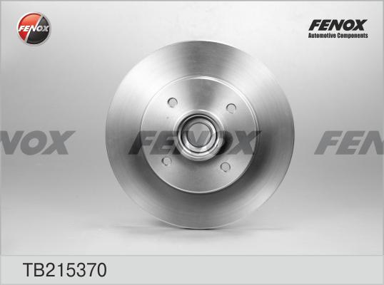 Fenox TB215370 - Disque de frein cwaw.fr