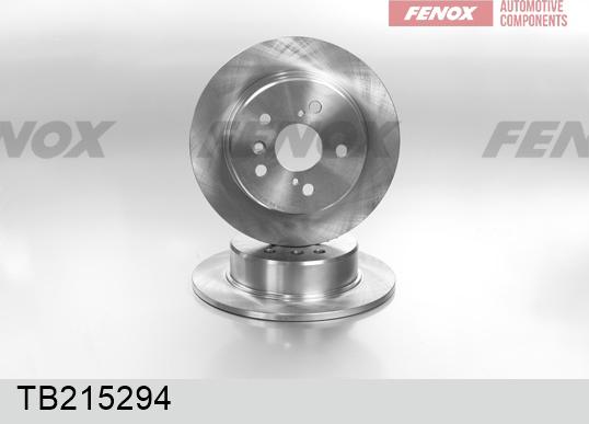 Fenox TB215294 - Disque de frein cwaw.fr