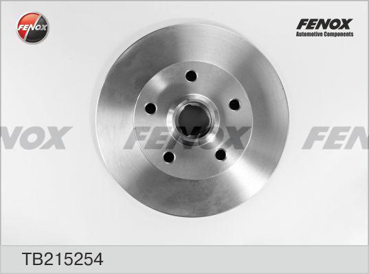 Fenox TB215254 - Disque de frein cwaw.fr