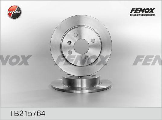 Fenox TB215764 - Disque de frein cwaw.fr