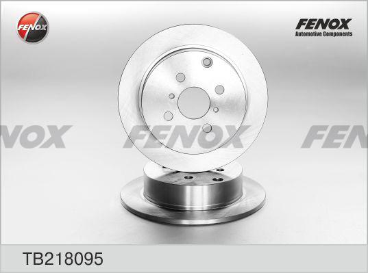 Fenox TB218095 - Disque de frein cwaw.fr