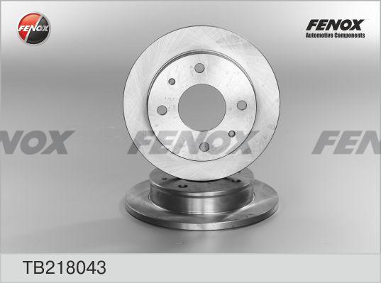 Fenox TB218043 - Disque de frein cwaw.fr