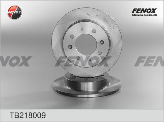 Fenox TB218009 - Disque de frein cwaw.fr