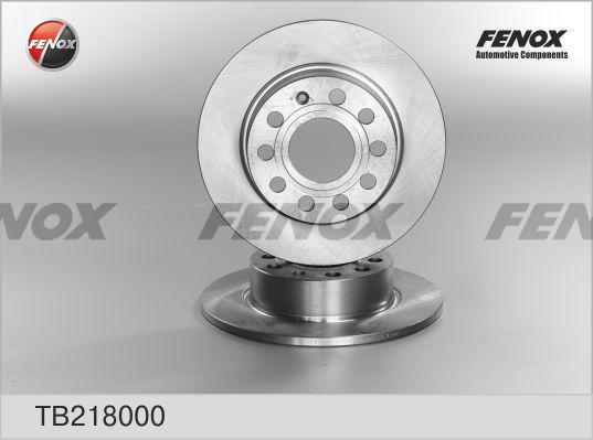 Fenox TB218000 - Disque de frein cwaw.fr