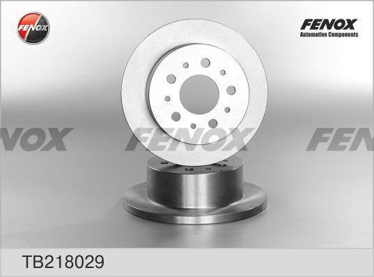 Fenox TB218029 - Disque de frein cwaw.fr