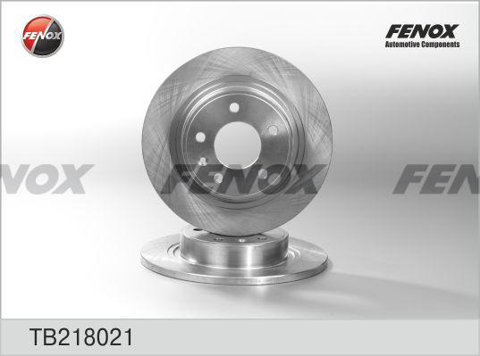 Fenox TB218021 - Disque de frein cwaw.fr