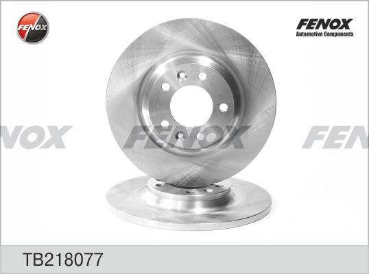 Fenox TB218077 - Disque de frein cwaw.fr