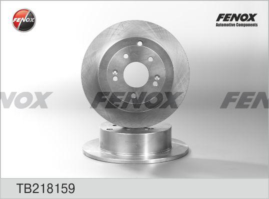 Fenox TB218159 - Disque de frein cwaw.fr