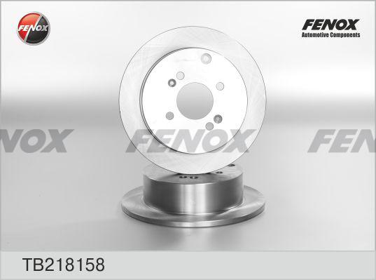 Fenox TB218158 - Disque de frein cwaw.fr