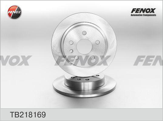 Fenox TB218169 - Disque de frein cwaw.fr