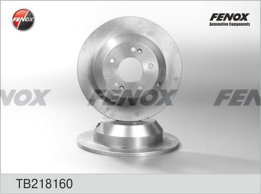 Fenox TB218160 - Disque de frein cwaw.fr