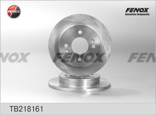 Fenox TB218161 - Disque de frein cwaw.fr