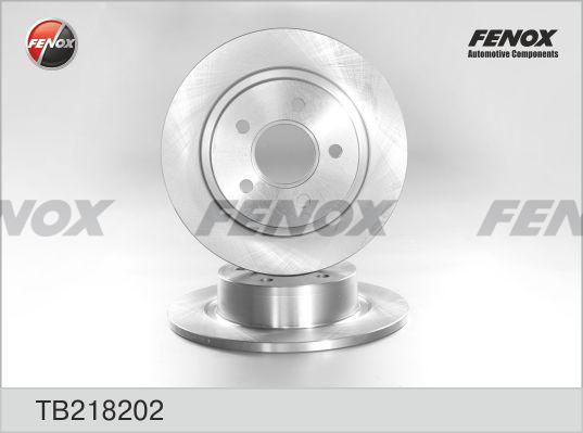 Fenox TB218202 - Disque de frein cwaw.fr