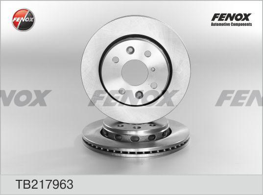 Fenox TB217963 - Disque de frein cwaw.fr