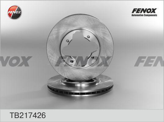 Fenox TB217426 - Disque de frein cwaw.fr