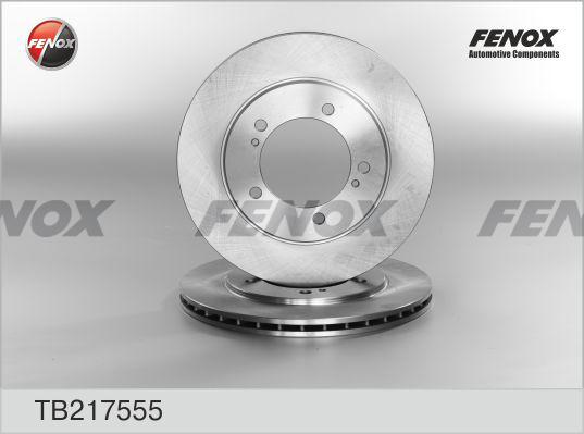 Fenox TB217555 - Disque de frein cwaw.fr