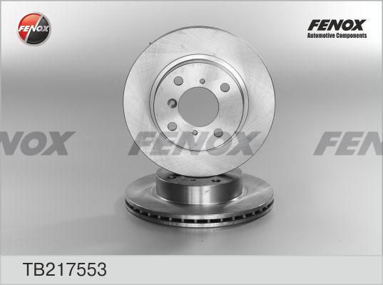 Fenox TB217553 - Disque de frein cwaw.fr