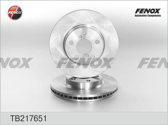 Fenox TB217651 - Disque de frein cwaw.fr