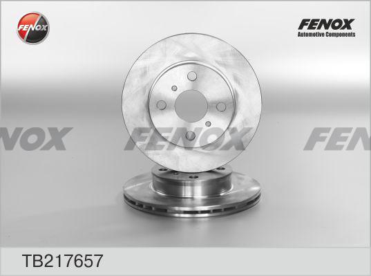 Fenox TB217657 - Disque de frein cwaw.fr