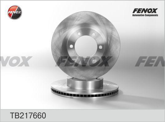 Fenox TB217660 - Disque de frein cwaw.fr