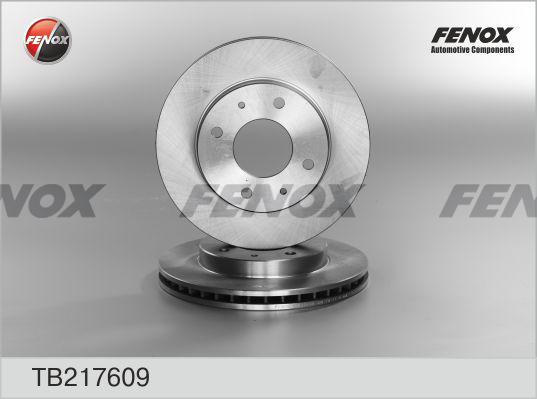 Fenox TB217609 - Disque de frein cwaw.fr