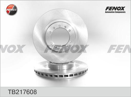 Fenox TB217608 - Disque de frein cwaw.fr